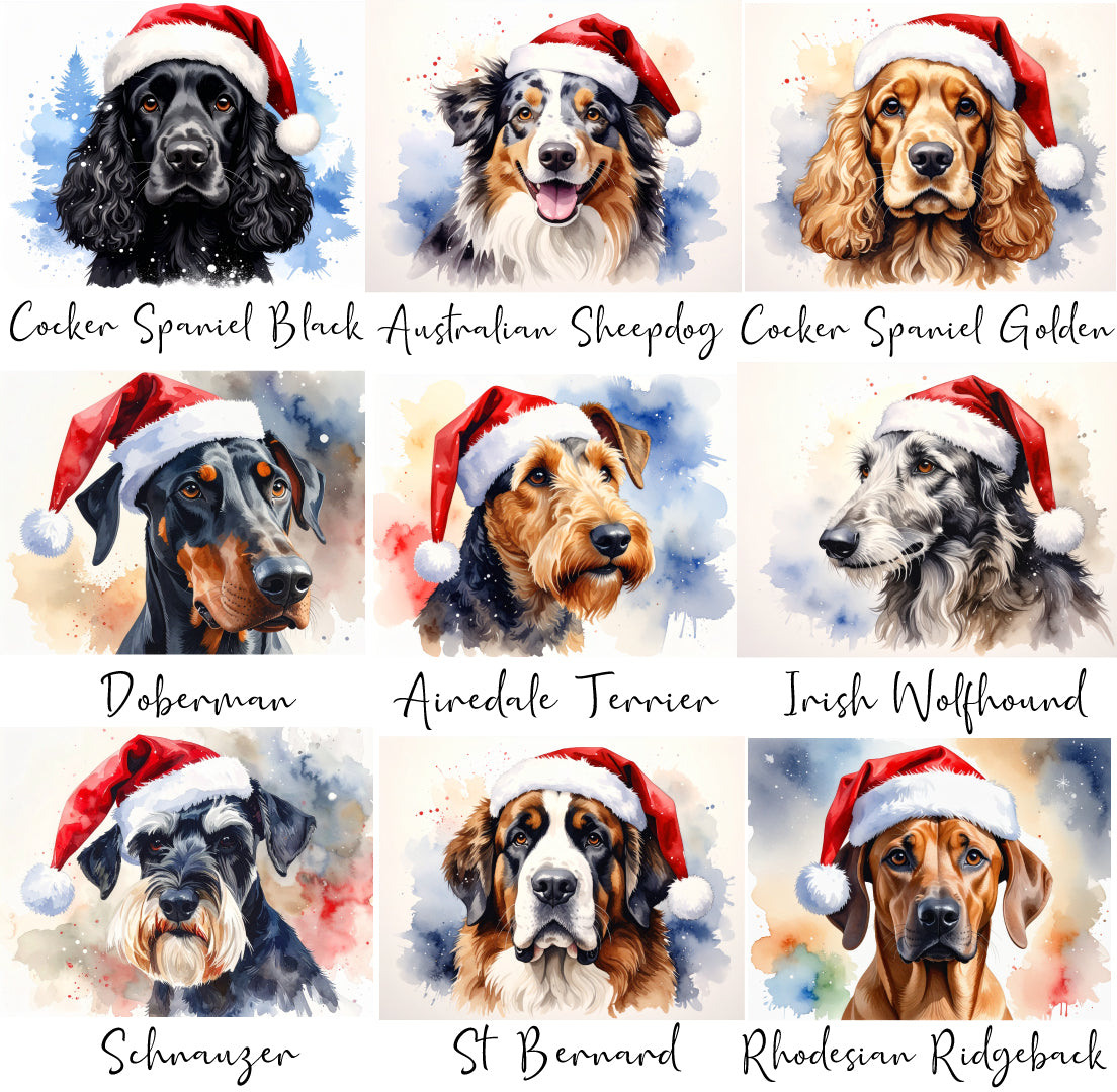 Any Dog Breed – Personalised Christmas Dog Treat Box – Festive Puppy Treats – Dog Xmas Gift Box – Dogs Christmas Present