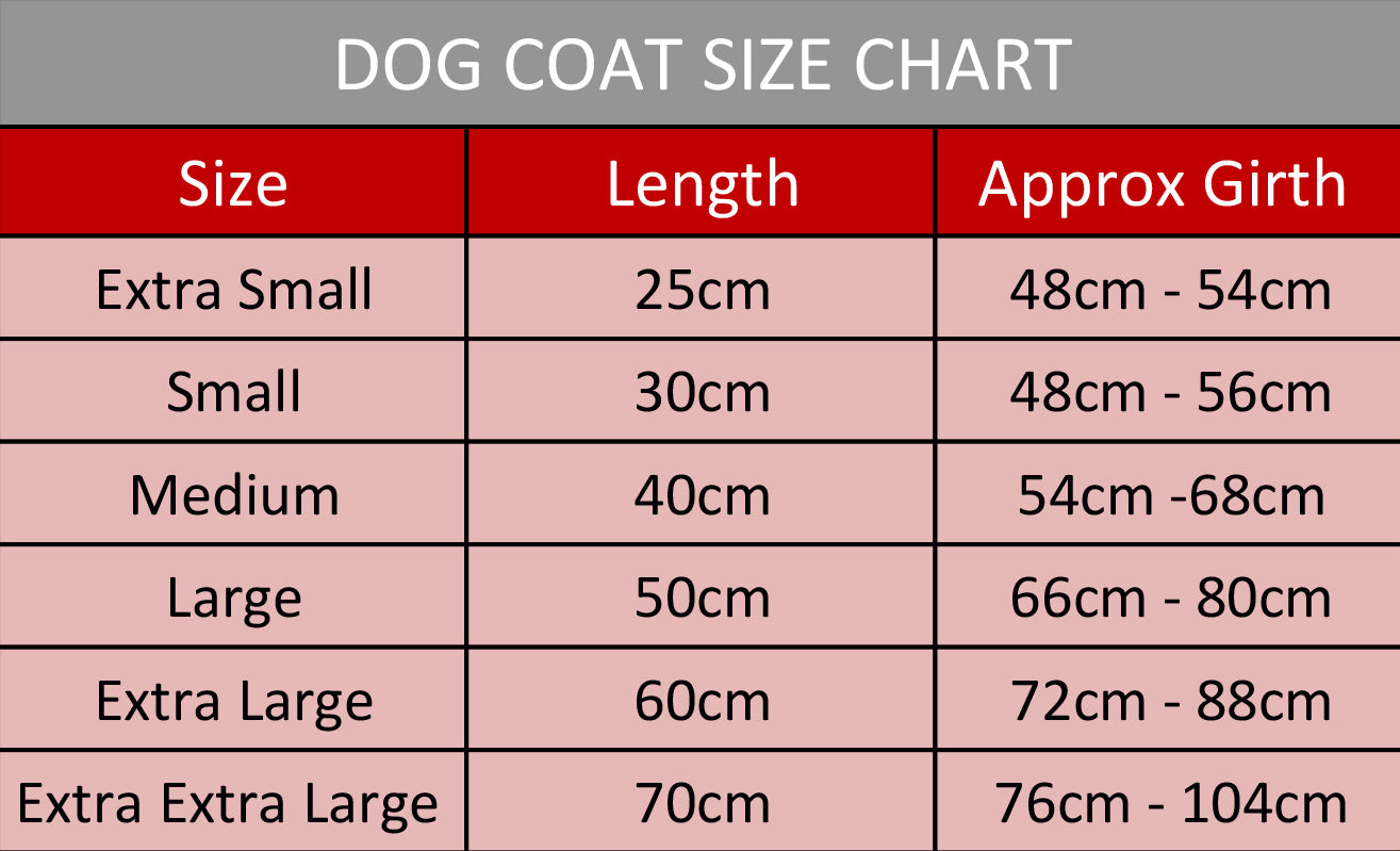 Personalised Waterproof Dog Coat - Own Logo