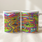Royal Welsh Show Agricultural Psychedelic Show Ground Illustration Mug 11oz Gift Coffee Mug
