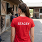 Cannot Survive On Wine Alone, She Also Needs Horses | Funny Horse Riding T-Shirt & Polo