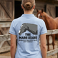 The Mare Stare | Funny Horse T-Shirt & Equestrian Polo Shirt