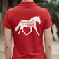 My Irish Draught Is An Idiot | Funny Irish Draught Horse T-Shirt & Polo Shirt