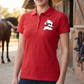 Personalised Horse Head T-Shirt & Polo Shirt | Custom Horse Name Equestrian Clothing