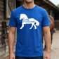 My Clyde Is A Cockshit | Funny Clydesdale Horse T-Shirt & Polo Shirt