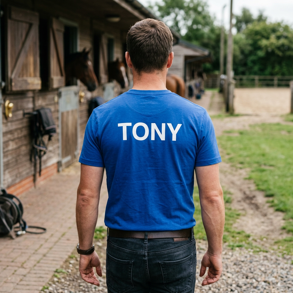 Personalised Unicorn T-Shirt & Polo Shirt | Custom Name Equestrian Clothing