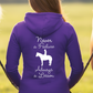 Always A Lesson Cute Adorable Equestrian Hoodie