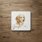 Custom Dog Watercolour Coaster & Mug Set - Personalised Pet Portrait with Name – Ideal Gift for Dog Lovers