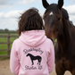 Funny Equestrian Hoodie – “Bankruptcy Starter Kit” Horse Riding Hoodie