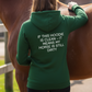 If My Hoodie is Clean Funny Equestrian Hoodie