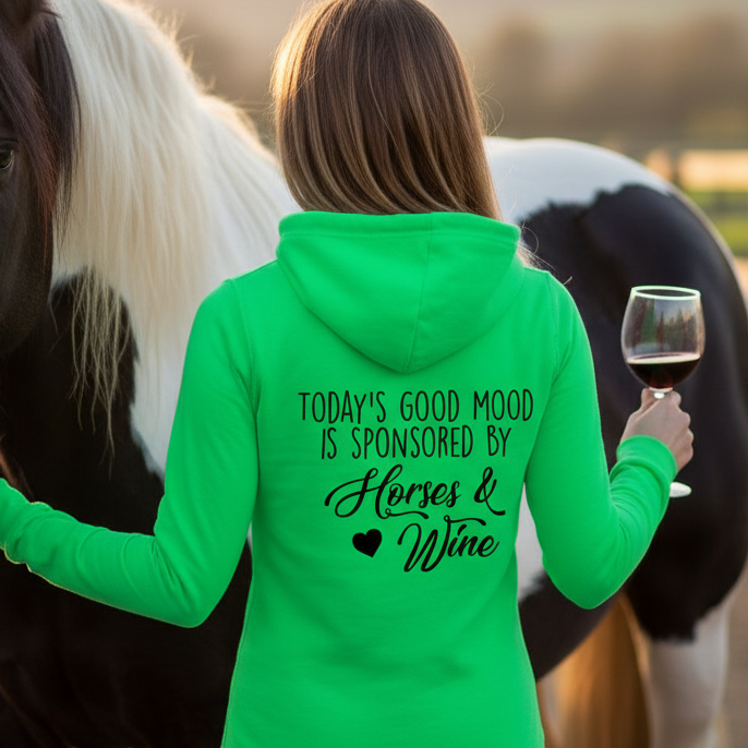 Today's Good Mood Equestrian Hoodie