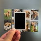 Premium Personalised Photo Magnets Bundle Set