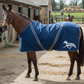Personalised Equestrian Horse Pony Fleece Rug Cooler - Trotter Design