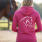 Personalised Abstract Horse Head Equestrian Hoodie