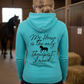My Horse Is My Therapist Equestrian Hoodie