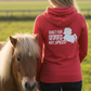 Built For Feed Not Speed Funny Horse Equestrian Hoodie