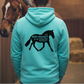 My Irish Draught Is An Idiot Funny Equestrian Hoodie
