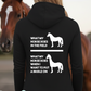 Put A Bridle On Funny Equestrian Hoodie