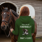 You Play Football? Funny Equestrian Hoodie