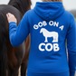 Gob On A Cob Funny Equestrian Hoodie