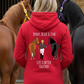 Fully Personalised Equestrian Hoodie - Better Together (2x Horses)
