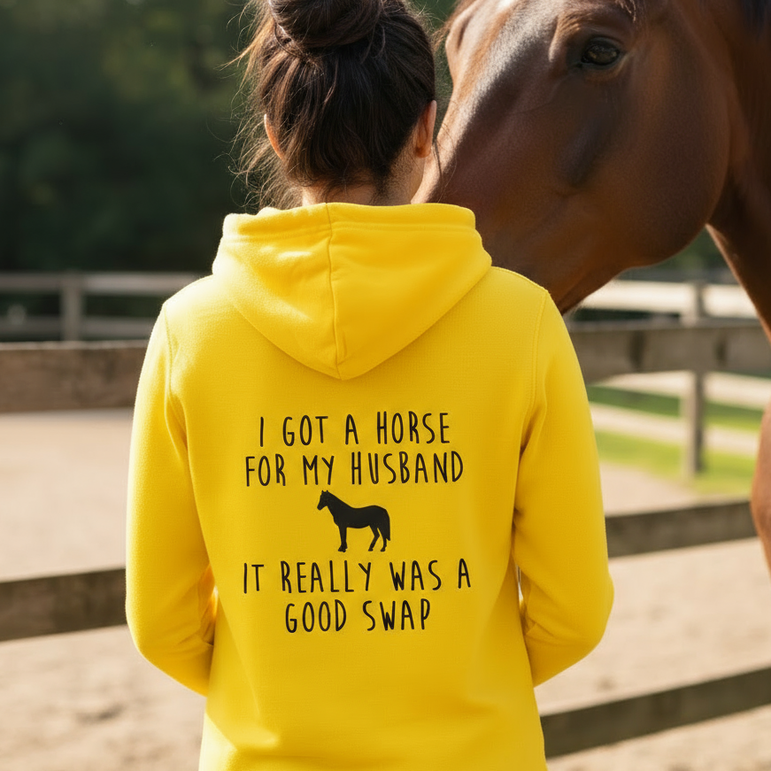 Good Swap Funny Equestrian Hoodie