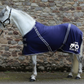Personalised Equestrian Horse Pony Fleece Rug Cooler - Tractor Farmer Style