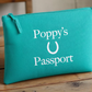 Personalised Horse Passport Pouch | Equestrian Document Holder Basic Style