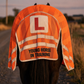 High Visibility Reflective Equestrian Horse Ride-On Mesh Rug – L Plate Young Horse Warning Exercise Sheet