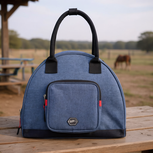 Personalised Premium Equestrian Horse Riding Pony Hat Helmet Bag - Magical Design