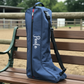 Personalised Premium Equestrian Horse Riding Pony Long Boot Bag - Calligraphy Design