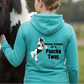 Proud Owner Of A Patchy Twat Funny Equestrian Hoodie