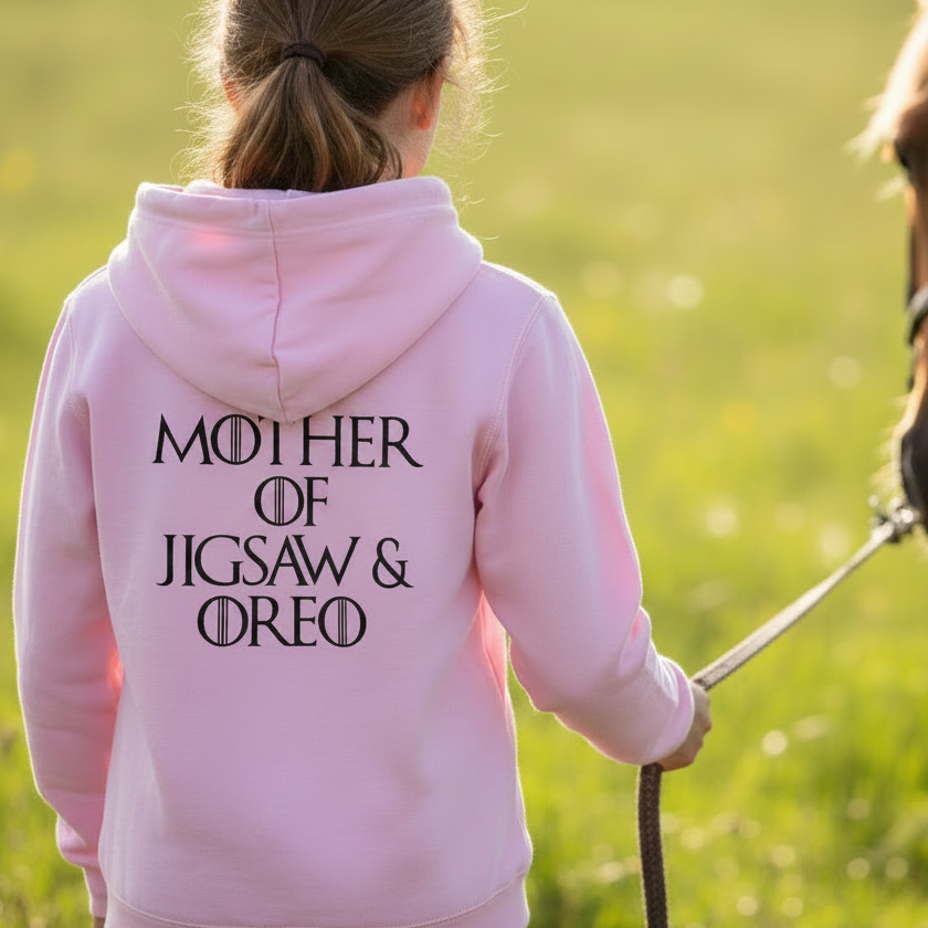 Personalised Mother of Equestrian Hoodie