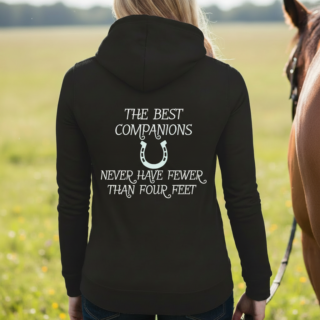 The Best Companions Equestrian Hoodie
