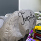 Personalised Water-Repellent Fleece Lined Ride-On Horse Saddle Cover - CALLIGRAPHY DESIGN