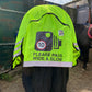 Official PW&S High Visibility Hi Vis Equestrian Horse Reflective 3/4 Length Cutaway Ride-On Rug - CAMERA, 10mph, PLEASE PASS WIDE & SLOW