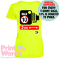 2025 Official PW&S High Visibility Hi Vis UV Protection Equestrian Horse Riding Summer T-Shirt Vest Polo - CAMERA, 10mph, 2m Distance