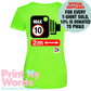 2025 Official PW&S High Visibility Hi Vis UV Protection Equestrian Horse Riding Summer T-Shirt Vest Polo - CAMERA, 10mph, 2m Distance