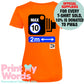 2025 Official PW&S High Visibility Hi Vis UV Protection Equestrian Horse Riding Summer T-Shirt Vest Polo - CAMERA, 10mph, 2m Distance