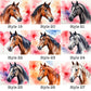 Personalised Valentine's Day Horse Treat Box – Love Day Pony Gift with Name