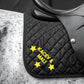 Personalised Equestrian Saddlecloth Saddle Pad - Bold Design
