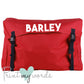 Personalised Equestrian Horse Stable Storage Bag Tidy - Bold Design