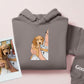 Personalised Dog Puppy Sweatshirt or Hoodie – Custom Digital Portrait Printed from Your Photo UK