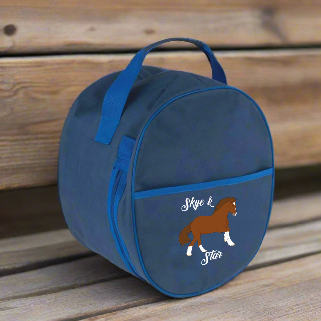 Personalised Hat Bag - Heavy Horse Design