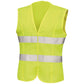 Ladies Official PW&S High Visibility Hi Vis Equestrian Reflective Vest CAMERA, 10mph, PLEASE PASS WIDE & SLOW