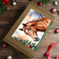 Personalised Christmas Horse Treat Box – Festive Pony Gift with Name
