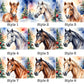Personalised Christmas Horse Treat Box – Festive Pony Gift with Name