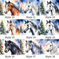Personalised Christmas Horse Treat Box – Festive Pony Gift with Name