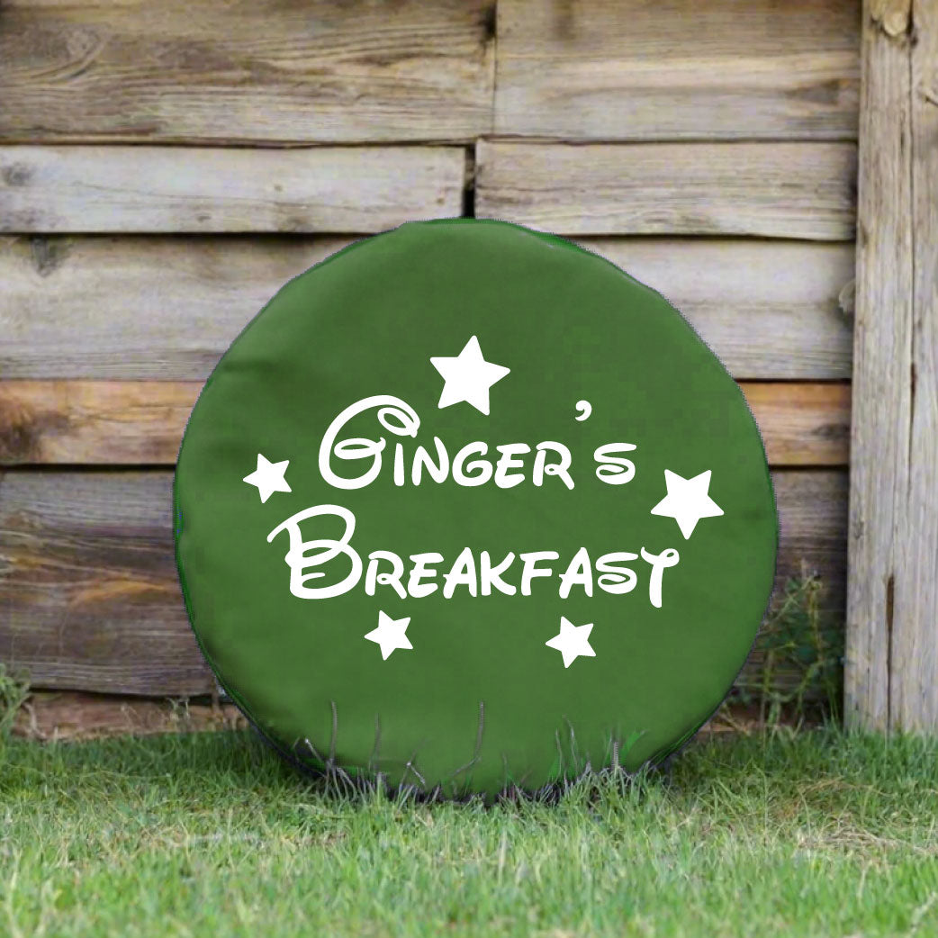 Personalised Bucket Feed Bowl Cover - Magical Design