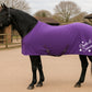 Personalised Equestrian Horse Pony Fleece Rug Cooler - Hearts Style