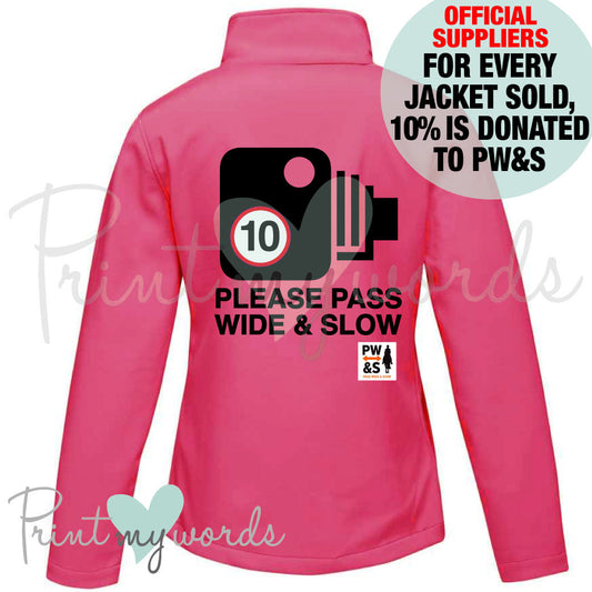 OFFICIAL PWAS Soft Shell Jacket PINK or ORANGE